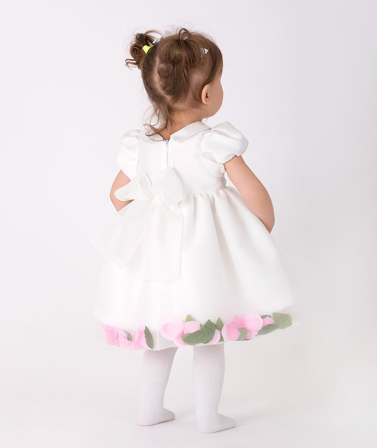 Pink Petals Baby Dress