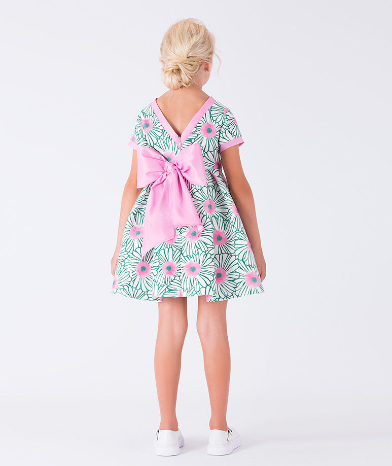 Daisy Bloom Bow Dress