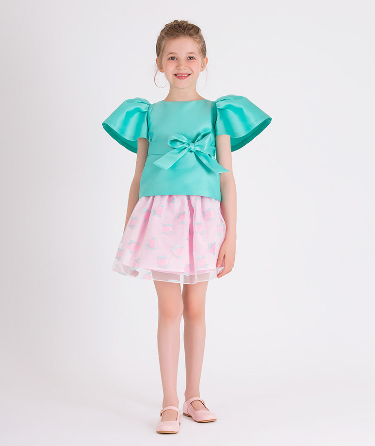Balloon Sleeve Outfit | 2 Pieces