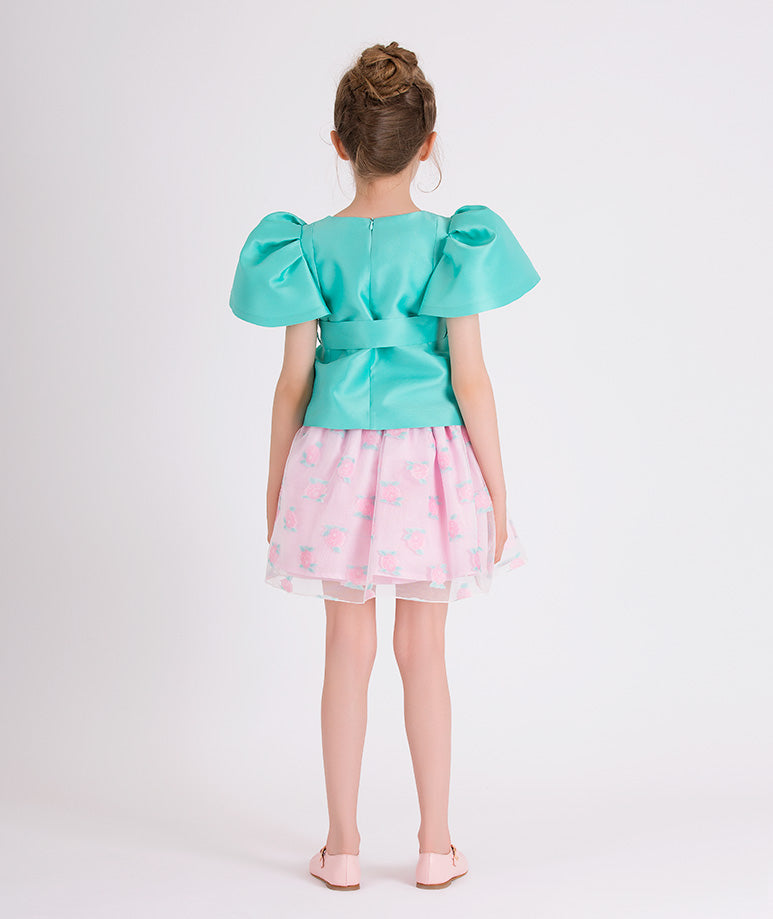 Balloon Sleeve Outfit | 2 Pieces