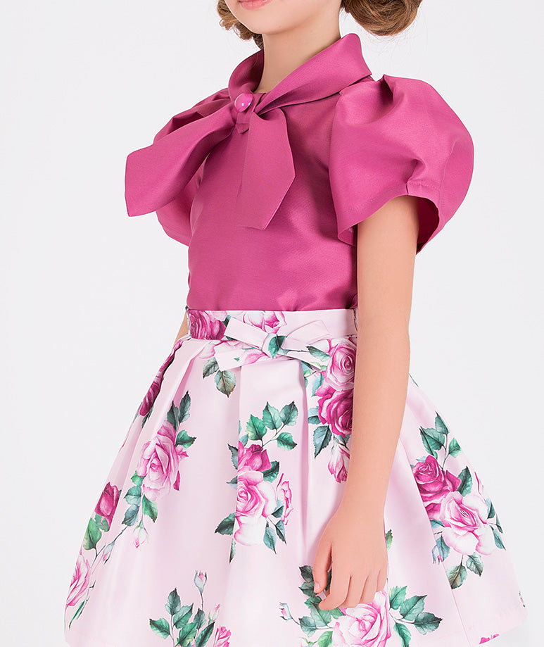 Carmel Bow Outfit | 2 Pieces