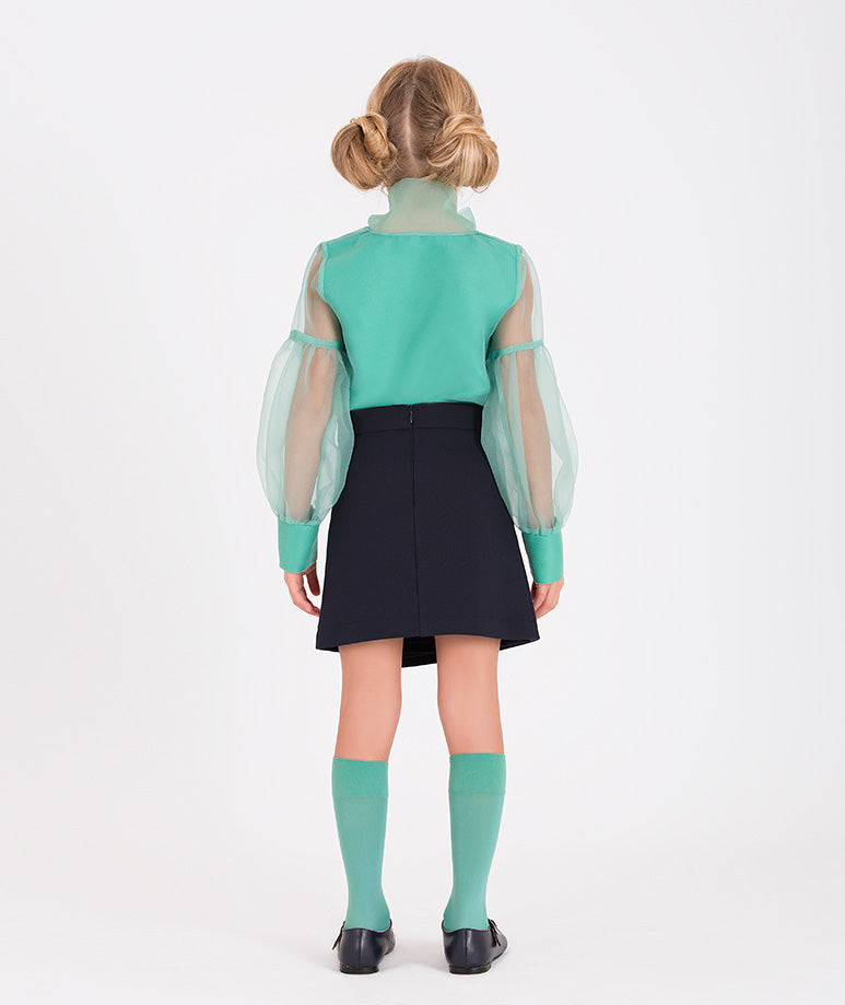 Organza Bow Outfit | 2 Pieces.