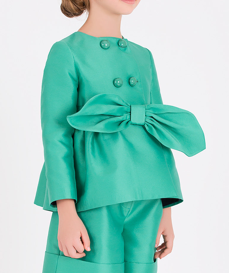 Exclusive Bow Jacket Outfit | 2 Pieces
