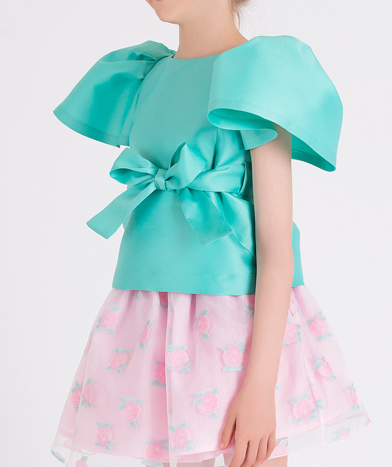 Balloon Sleeve Outfit | 2 Pieces
