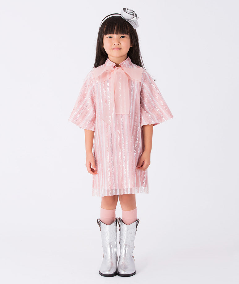 Shimmering Bow Dress