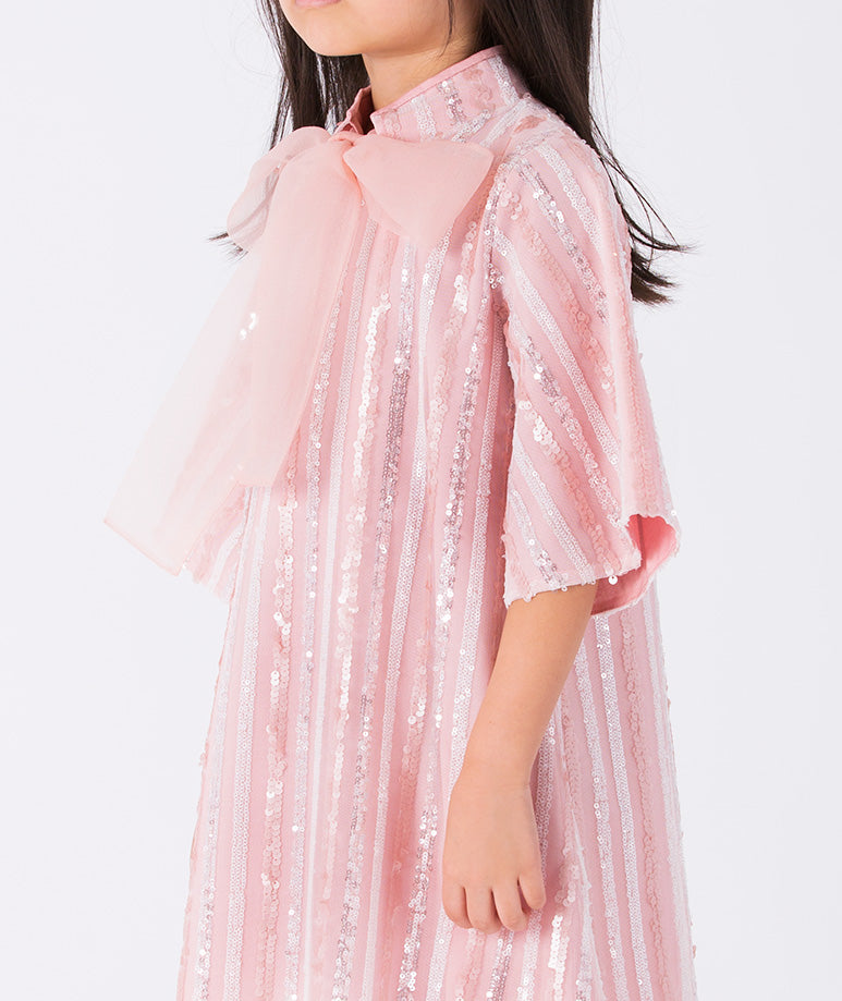 Shimmering Bow Dress