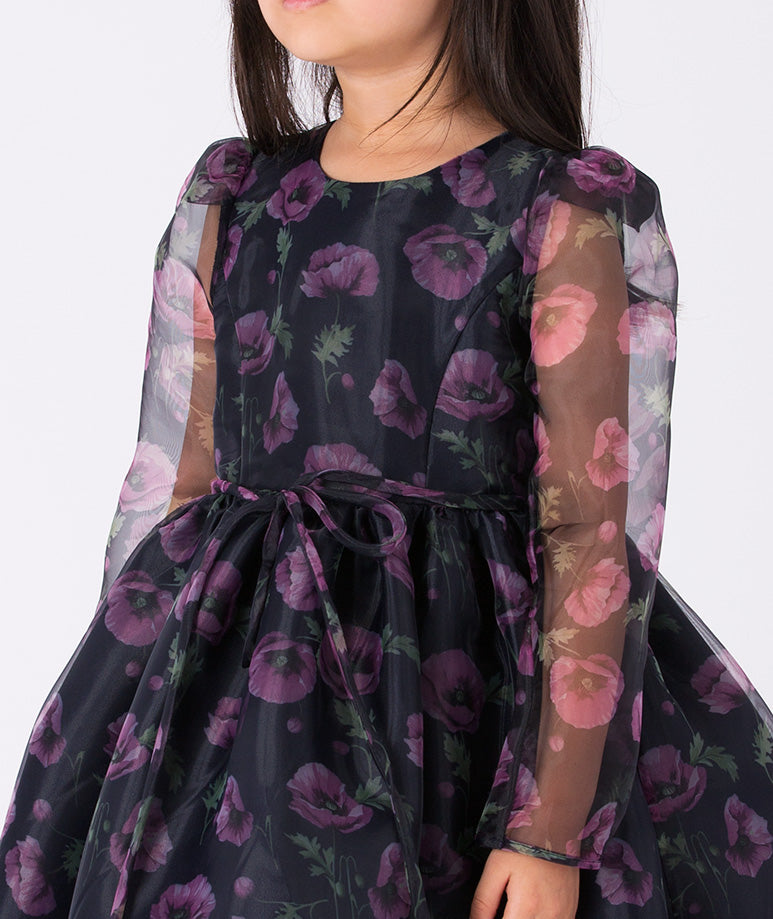 Floral Organza Girl Dress