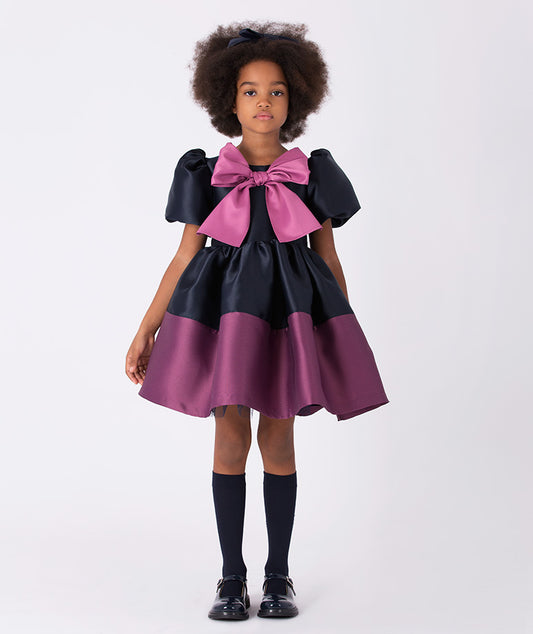 Exquisite Bow Girls Dress