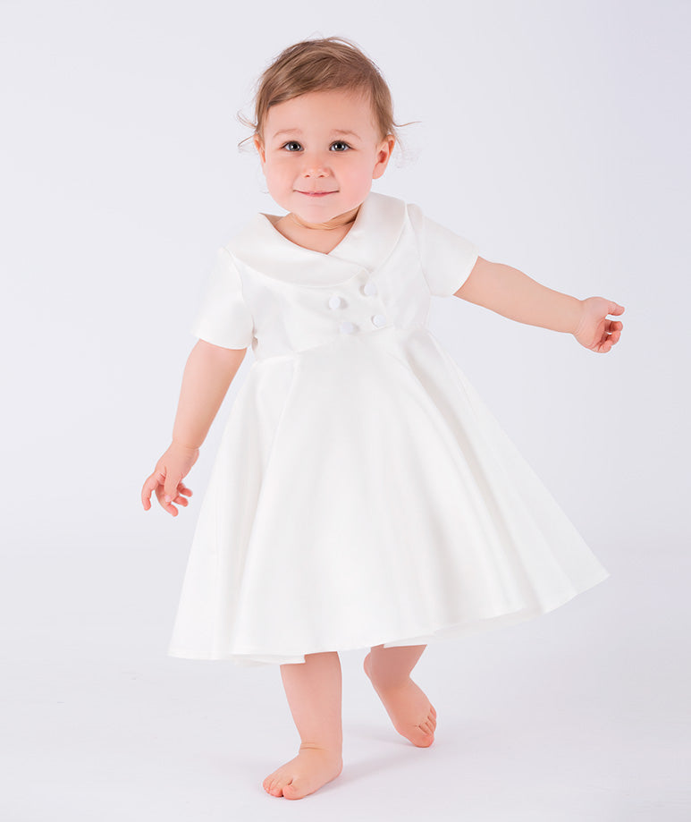 Classic White Baby Dress