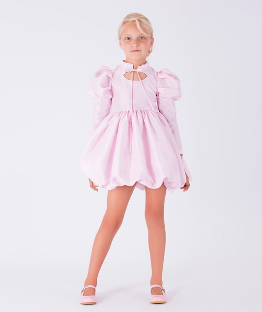 Pink Cloud Bubble Dress