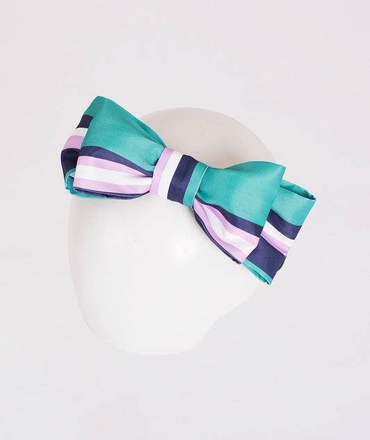 Lilac Striped Headband