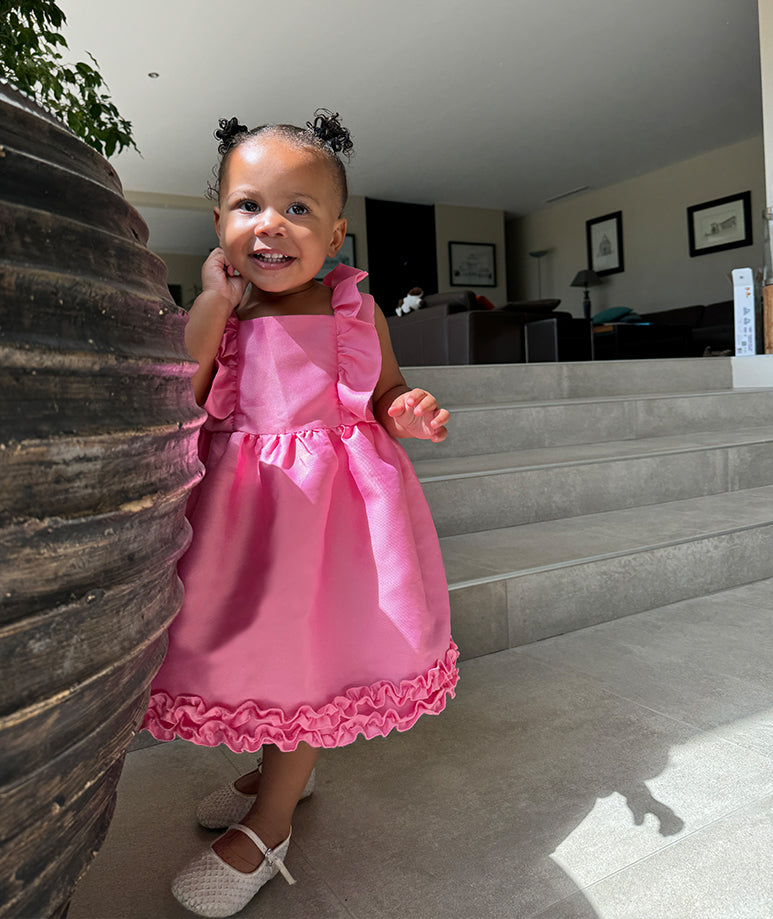 Sakura Ruffles Baby Dress