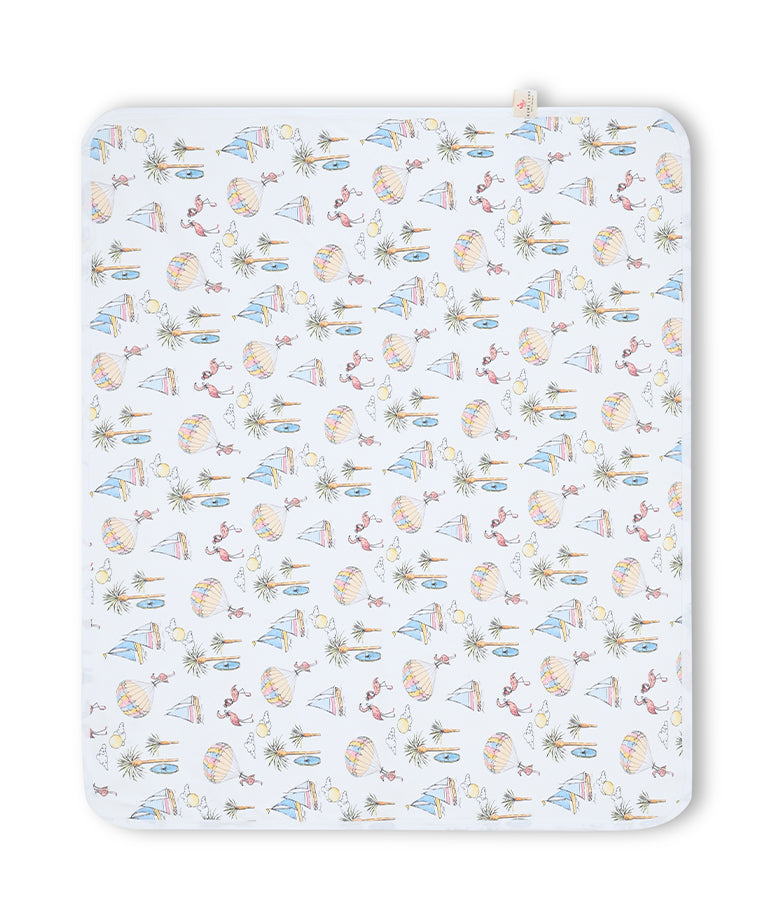 colorful baby blanket